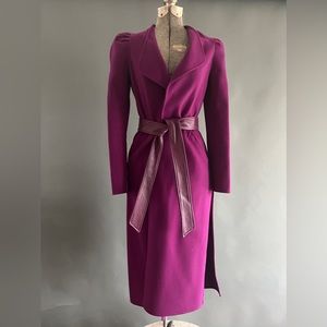 Mackage Eden Coat in Berry - Authentic